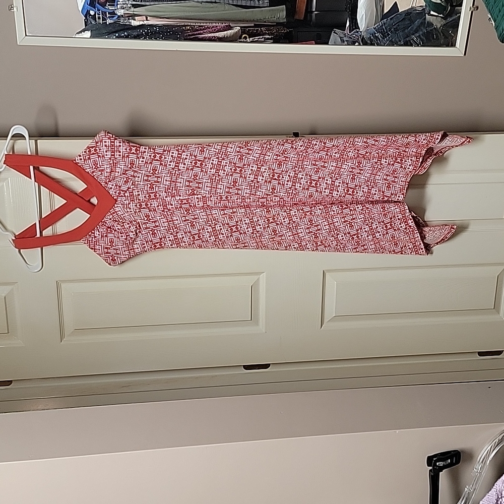 Cross back summer dress